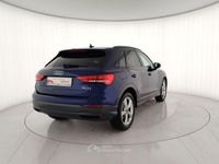 Usata Audi Q3 Advanced 150 CV (110 kW) 2021 Blu metallizzato SUV