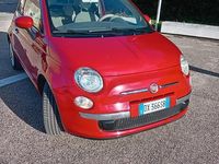 Usata Fiat 500 75 CV (55 kW) 2009 Rosso Cabrio