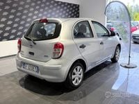 Usata Nissan Micra Visia 80 CV (58 kW) 2011 Grigio Utilitaria