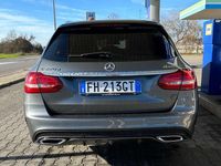 Usata Mercedes C220 170 CV (125 kW) 2017 Argento Station wagon