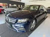Usata Mercedes E220 Premium Plus 194 CV (142 kW) 2017 Blu Berlina