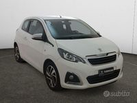 Usata Peugeot 108 Allure 82 CV (60 kW) 2018 Bianco Berlina