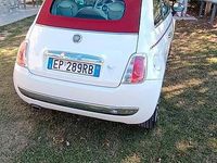 Usata Fiat 500C 69 CV (50 kW) 2013 Bianco Cabrio