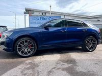 Usata Audi Q8 Sport 286 CV (210 kW) 2019 Blu/azzurro SUV