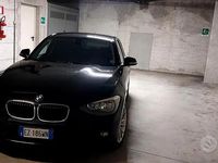 Usata BMW 120 184 CV (135 kW) 2015 Nero Utilitaria