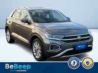 Usata VW T-Roc Style 150 CV (110 kW) 2022 Argento SUV