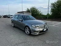 Usata Mercedes C220 Avantgarde 170 CV (125 kW) 2011 Grigio Station wagon