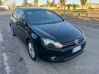 Usata VW Golf VI Highline 102 CV (75 kW) 2009 Nero Utilitaria