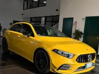Usata Mercedes A200 Premium 150 CV (110 kW) 2021 Giallo Berlina