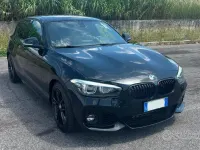 Usata BMW 118 Efficient Dynamics 136 CV (100 kW) 2018 Nero Utilitaria