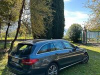 Usata Mercedes C220 170 CV (125 kW) 2015 Blu Berlina