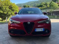 Usata Alfa Romeo Stelvio Super 209 CV (153 kW) 2017 Rosso SUV