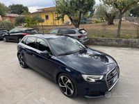 Usata Audi A3 Sport 184 CV (135 kW) 2019 Blu Berlina