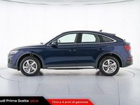 Usata Audi Q5 Sportback Advanced Plus 204 CV (150 kW) 2022 Blu navarra metallizzato SUV