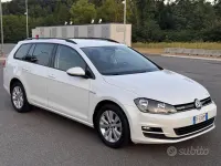 Usata VW Golf VII Executive 110 CV (80 kW) 2016 Bianco Station wagon