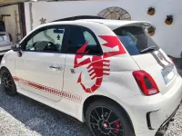 Usata Fiat 500 Abarth 135 CV (99 kW) 2010 Bianco Berlina