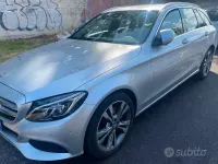 Usata Mercedes C220 177 CV (130 kW) 2014 Grigio Station wagon