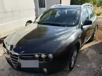Usata Alfa Romeo 159 150 CV (110 kW) 2009 Nero Station wagon