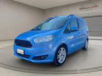 Usata Ford Tourneo Courier Titanium 75 CV (55 kW) 2015 Blu Monovolume