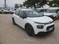 Usata Citroën C3 101 CV (74 kW) 2020 Bianco Furgone