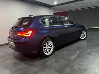 Usata BMW 116 Sport Line 116 CV (85 kW) 2016 Blu Utilitaria