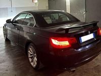 Usata BMW 320 Cabriolet 184 CV (135 kW) 2011 Nero Cabrio
