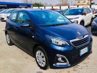 Usata Peugeot 108 69 CV (50 kW) 2016 Blu Utilitaria