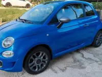 Usata Fiat 500 69 CV (50 kW) 2016 Bluazzurro Berlina