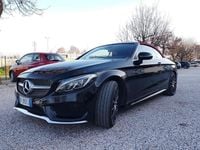 Usata Mercedes C200 Premium Plus 184 CV (135 kW) 2016 Nero Cabrio