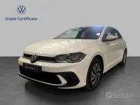Usata VW Polo Life 95 CV (69 kW) 2023 Pure white Utilitaria