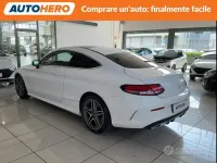 Usata Mercedes C220 Premium 194 CV (142 kW) 2018 Bianco Coupé