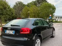 Usata Audi A3 90 CV (66 kW) 2011 Nero Utilitaria