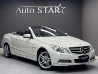 Usata Mercedes E200 Avantgarde 184 CV (135 kW) 2011 Bianco Cabrio