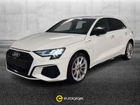 Usata Audi A3 e-tron S-Line 245 CV (180 kW) 2022 Bianco metallizzato Utilitaria