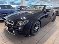 Usata Mercedes E220 Premium Plus 194 CV (142 kW) 2018 Blu/azzurro Cabrio