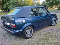 Usata VW Golf Cabriolet 73 CV (53 kW) 1992 Blu Cabrio