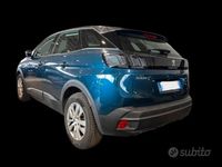Usata Peugeot 3008 Active 130 CV (95 kW) 2022 Blu SUV