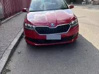 Usata Skoda Fabia 75 CV (55 kW) 2019 Rosso Utilitaria