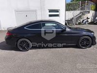 Usata Mercedes C220 Premium 170 CV (125 kW) 2015 Nero Coupé