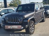 Usata Jeep Wrangler Sahara 272 CV (200 kW) 2020 Grigio SUV