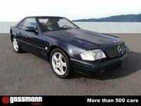 Usata Mercedes SL320 224 CV (164 kW) 1998 Nero Cabrio