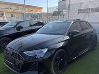 Nuova Audi RS3 Sportback Ambiente 400 CV (294 kW) 2025 Nero Utilitaria
