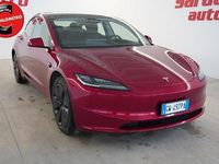 Usata Tesla Model 3 Long Range AWD 366 kW (498 CV) 2024 Rosso Berlina