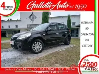 Usata Dacia Sandero 74 CV (54 kW) 2010 Nero Berlina