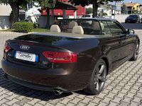 Usata Audi A5 Cabriolet 211 CV (155 kW) 2009 Marrone metallizzato Cabrio