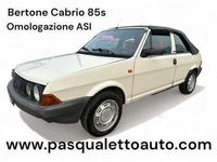 usata Fiat Ritmo BERTONE Omol ASI Cabrio 1.5 S 85cv