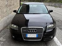 Usata Audi A3 Attraction 140 CV (102 kW) 2006 Nero Utilitaria