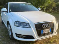 Usata Audi A3 Ambiente 105 CV (77 kW) 2010 Bianco Utilitaria