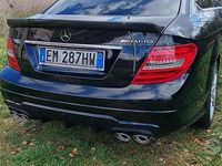Usata Mercedes C220 Avantgarde 170 CV (125 kW) 2012 Nero Coupé