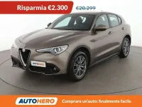 Usata Alfa Romeo Stelvio Executive 209 CV (153 kW) 2018 Grigio SUV